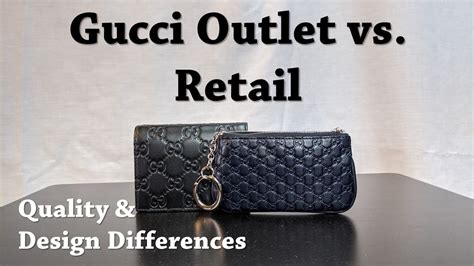 is it cheaper at the gucci store|difference between gucci and outlet.